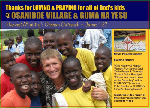 Jon Dunagan - with some of our precious children at Osanidde Village Jon Dunagan with some of our precious children at Osanidde Village